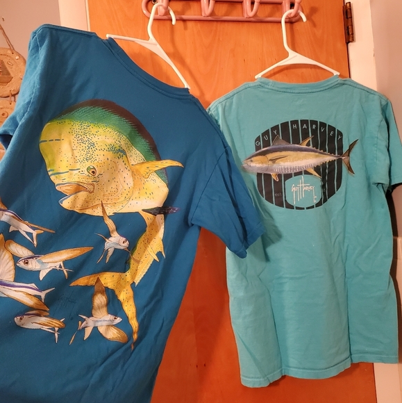 3 Guy Harvey T Shirts NWOT (2 small, one boys XL) - Picture 2 of 13